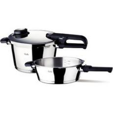 Fissler Vitavit premium 6.0快鍋 +2.5 蜂巢快炒鍋 德國代購