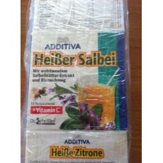 ADDITIVA® Heißer Salbei + Vit. C Pulver 鼠尾草維他命C 熱飲 代購