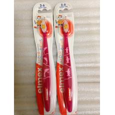 elmex 3 - 6歲 牙刷 粉紅色