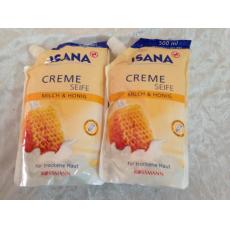 isana 牛奶蜂蜜 洗手乳 補充包 500ml