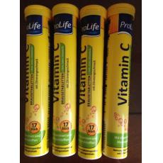 ProLife 發泡錠 Vitamin C+ZINK 檸檬口味