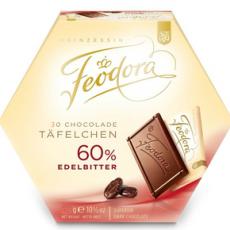 德國feodora 賭神 巧克力 60% 30片 225克 