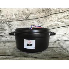 Staub 24 cm 圓形 黑色 不接受退貨換貨