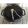 Staub 燉淺鍋 黑色 26公分 