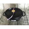 Staub 23 公分 橢圓鍋 黑色2.35L