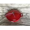 Staub 28公分 櫻桃紅 水滴鍋 