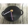 STaub 24 cm 多功能鑄鐵蜂巢炒鍋 黑色