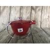staub 圓形茶壺 櫻桃紅  1.15L 16.5cm 不接受退換貨