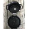  Staub 18公分 鐵鑄圓鍋 黑色 1.7L 不接受退貨換貨