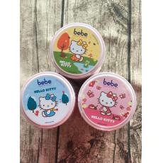 bebe嬰幼兒潤膚乳面霜 Hello Kitty限量鐵盒 50ml 冬季特價中