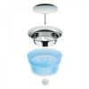 WMF 藍色玻璃冷水壺Wasserkaraffe 1,0 l blau Basic