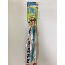 perlodent MED 兒童牙刷 1只裝 藍色 6歲+