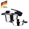 Fissler Vitavit Edition 6.0快鍋 +2.5 蜂巢快炒鍋  不含無孔蒸盤