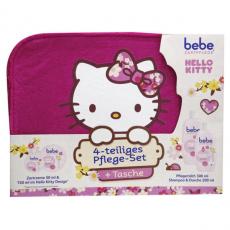 bebe Hello Kitty 4-tlg. 限量4件禮盒組 洗髮精/沐浴乳/身體乳/潤膚面霜