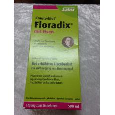 德國Salus Floradix 莎露斯 500ml 草本鐵元劑濃縮飲 　代購