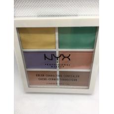 NYX COLOR CORRECTING PALETTE六色遮瑕盤 黑眼圈 遮瑕 提亮 修飾泛紅 打亮 遮瑕盤