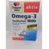 德國 Doppelherz aktiv Omega-3 Seefischöl 1000mg 80粒  深海魚油膠囊 德國代購