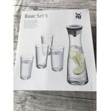 WMF 玻璃冷水壺5件組