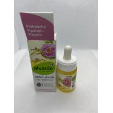 德國 Alverde艾薇德 野玫瑰臉部保濕精華油 15ml 新包裝 有效日期:2022年3月