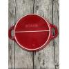 Staub 圓型烤盤 焗烤盤 蛋糕盤 櫻桃紅 28cm