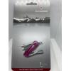Victorinox 透明粉紅色 維氏 基本款7用瑞士刀0.6203.T5B1)