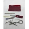 Victorinox 維氏 SwissCard Classic 10用瑞士刀 透明紅