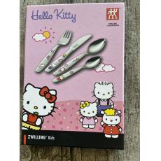 德國雙人ZWILLING 兒童餐具4件組 Cutlery Hello Kitty