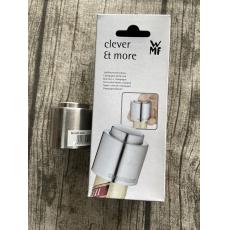 WMF Clever & More 按壓式 不銹鋼 香檳酒瓶塞 封酒器