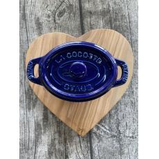 Staub 迷你 橢圓鍋 Mini Cocotte 11cm 寶石藍