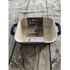 Staub 方形烤盤寶藍色 14x11cm