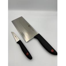 德國雙人牌 ZWILLING  雙點刀組 中式切菜刀 + 小刀
