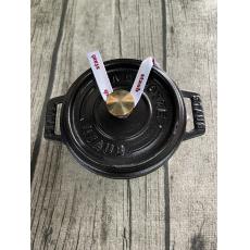 Staub 迷你鐵鑄鍋 黑色 10公分 0.25L