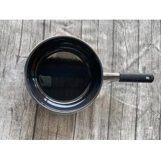 德國WMF Fusiontec 深煎鍋 24cm(金屬玫瑰 赭紅色)