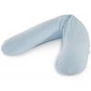現貨Theraline 哺乳育嬰月亮枕 純棉平織布 粉彩藍枕套82 Cover Jersey 82 Uni Blue for the Original Nursing Pillow 孕婦枕 哺乳枕 餵乳枕 樂活枕 靠墊 190x38cm