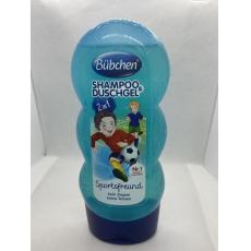 代購 德國 Bübchen 兒童運動洗髮沐浴二合一 230 ml ( 非台灣 貝恩 中文版 )3歲以上