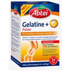 德國 ABTEI 膠原蛋白400g粉 德國代購 (維他命C) GELENK Abtei Gelatine Pulver + Vitamin C   400 g