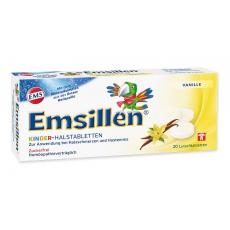 EMS Kinder Halstabletten 兒童喉嚨疼痛天然口含片香草口味20入
