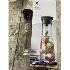 WMF 黑色玻璃冷水壺Wasserkaraffe 1,0 l blau Basic 