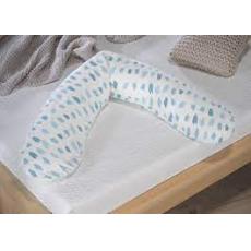 德國 Theraline 月亮枕 Aquarell水彩 孕婦枕 哺乳枕 餵乳枕 樂活枕 靠墊 190x38cm de-144