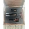 WMF Baric系列 侍酒師酒具 開瓶器切箔刀瓶塞 不鏽鋼 胡桃木盒三件式禮盒組