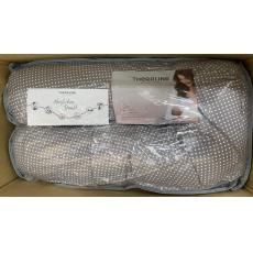 德國 Theraline 月亮枕 孕媽咪 孕婦枕 哺乳枕 餵乳枕 樂活枕190cm 灰色點33