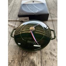 Staub 羅勒綠 28公分 水滴鍋 限量出清特價 不接受退換貨