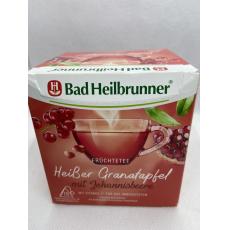 德國BH草本茶系列 Bad Heilbrunner Heißer Granatapfel mit Johannisbeere 熱石榴加醋栗口味 花果茶茶包 草本茶 每盒15入*2.5g 代購 