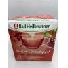 德國BH草本茶系列 Bad Heilbrunner Heißer Granatapfel mit Johannisbeere 熱石榴加醋栗口味 花果茶茶包 草本茶 每盒15入*2.5g 代購 