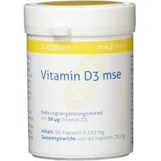 德國恩世蔓 Dr. Enzmann Vitamin D3 mse 維生素D3膠囊 90粒