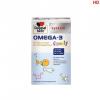 德國 雙心家庭式魚油布丁糖Doppelherz Omega-3 family Gel-tabs system (60 Stk.)德國代購