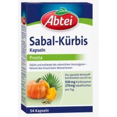 德國  abtei 南瓜子膠囊  Abtei Sabal-Kürbis Prosta Kapseln, 54 St 德國代購