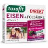 德國 taxofit Eisen + Folsäure + Vitamin C direkt Granulat (20 Stück), 22 g 鐵＋專利葉酸補充劑 20包 代購