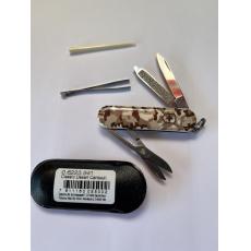 Victorinox 卡其迷彩 維氏 基本款7用瑞士刀(0.6223.941)