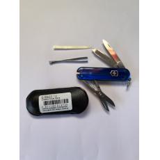 Victorinox 透明藍 維氏 基本款7用瑞士刀(0.6223.T2)